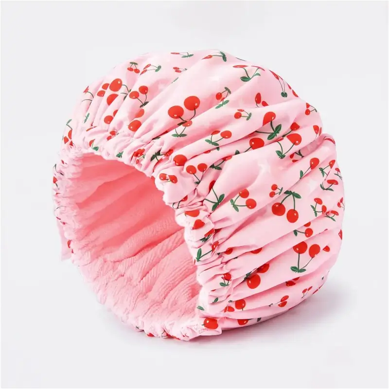 Printed music note shower cap for beauty GWP kits