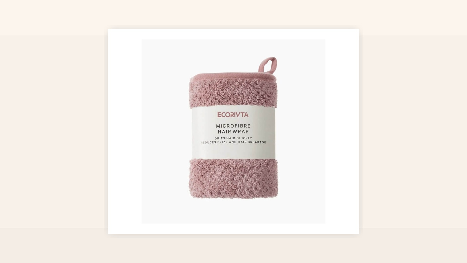 Private label microfiber hair towel packing for salon and beauty programs