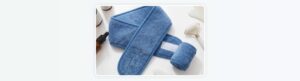 Spa headband and wristband set centered cover for embroidery sample and packout review