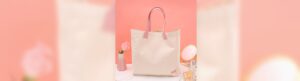 Beauty campaign tote cover for GWP timeline, logo approval and launch planning