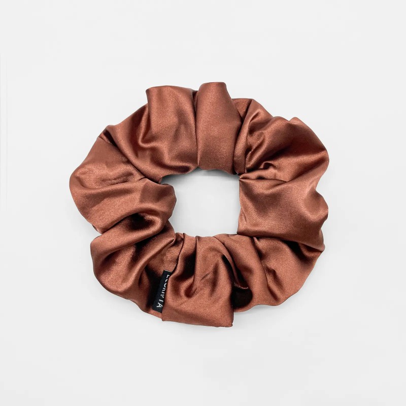 BEA227 rPET satin Scrunchies