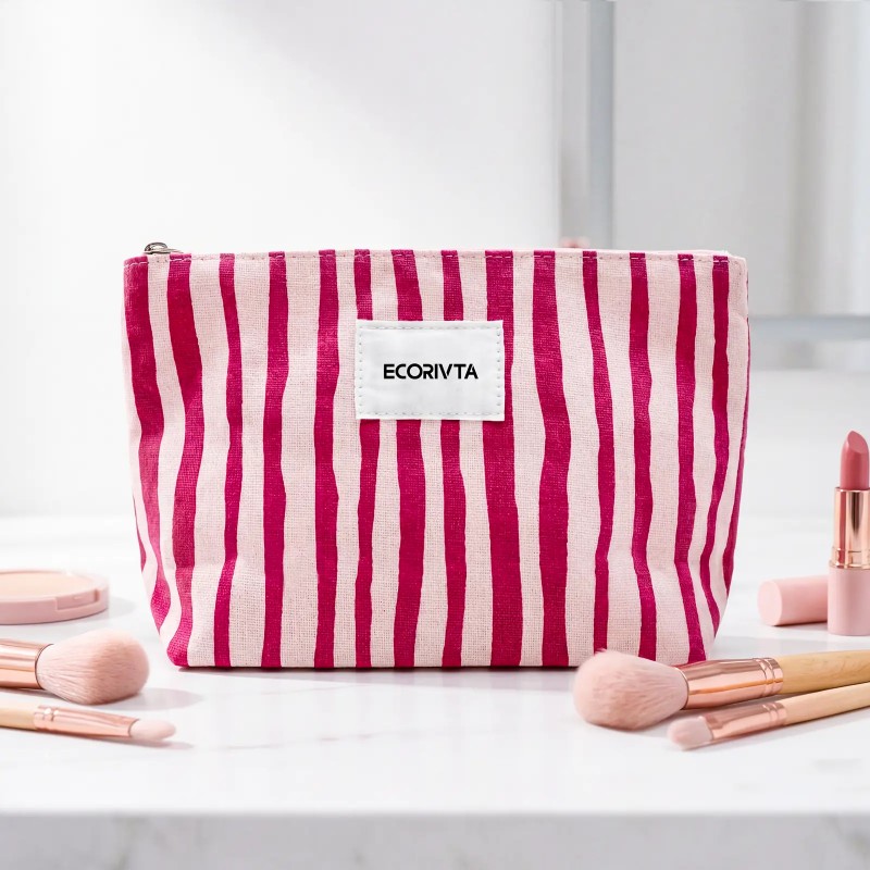 CBO126 recycled cotton Toiletry Travel Bags