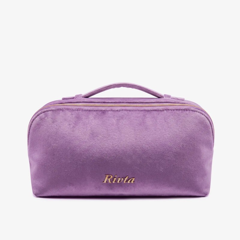 CBR330 rPET velvet cosmetic bags