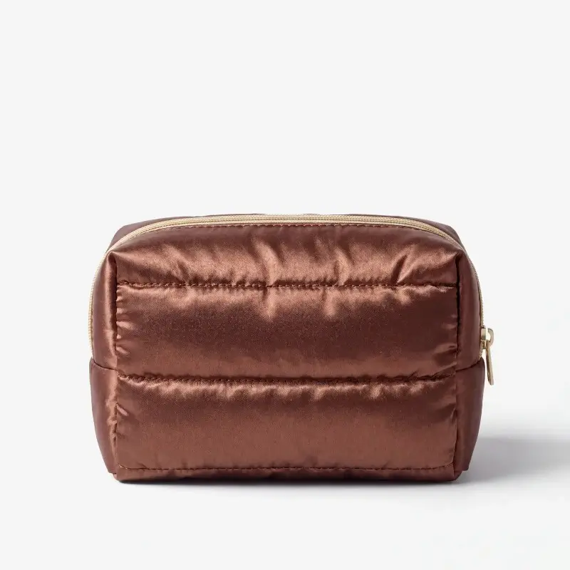 CBR339- rPET satin cosmetic bags