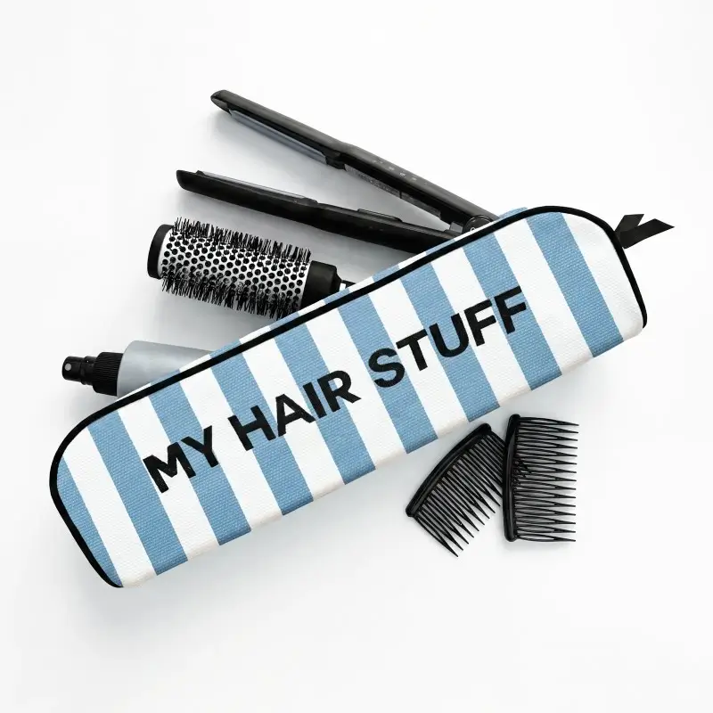 Printed Bamboo-Fiber Hair Tool Sleeve